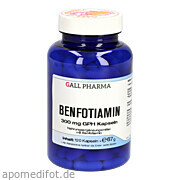 Benfotiamin 300mg Gph Kapseln Hecht - Pharma GmbH