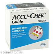 Bild für Accu-Chek Guide Teststreifen - 1X50 Stück von Roche Diabetes Care Deutschland GmbH Bild für Bild für Accu-Chek Guide Teststreifen - 1X50 Stück von Roche Diabetes Care Deutschland GmbH