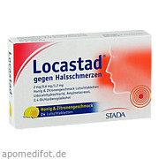 Locastad gegen Halsschmerzen Honig - Zitrone Stada GmbH