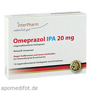 Omeprazol Ipa 20mg Inter Pharm Arzneimittel GmbH