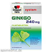 Doppelherz Ginkgo 240 mg system Queisser Pharma GmbH & Co.  Kg