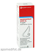 Nasenspray sine Al 1 mg/ml Nasenspray Aliud Pharma GmbH