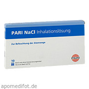 Bild für Bild für PARI NaCl Inhalationslösung - 10X5&nbsp;Milliliter von Pari GmbH