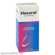 Hexoral 0. 1 % Lösung Johnson & Johnson GmbH (otc)