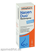 NasenDuo Nasenspray ratiopharm GmbH