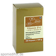 Bild für Vitamin B 6 + B 12 + Folsäure N Kapseln - 200 Stück von Diamant Natuur B.V. Bild für Bild für Vitamin B 6 + B 12 + Folsäure N Kapseln - 200 Stück von Diamant Natuur B.V.
