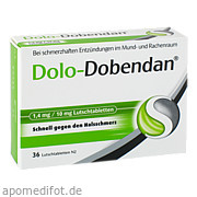 Dolo - Dobendan 1. 4mg/10 mg Lutschtabletten Reckitt Benckiser Deutschland GmbH