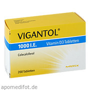 Vigantol 1000 I.<br>E.  Vitamin D3 Tabletten<br>