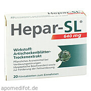 Bild für Hepar-sl 640 mg Filmtabletten - 20 Stück von MCM KLOSTERFRAU Vertr. GmbH Bild für Bild für Hepar-sl 640 mg Filmtabletten - 20 Stück von MCM KLOSTERFRAU Vertr. GmbH