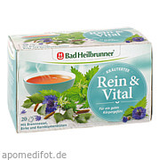 Bad Heilbrunner Wohlfühl Tee Rein & Vital Bad Heilbrunner Naturheilm. GmbH&Co. Kg