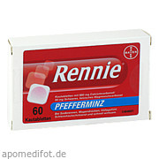 Bild für Bild für RENNIE Kautabletten - 60&nbsp;Stück von Pharma Gerke Arzneimittelvertriebs GmbH