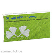 Bild für Ginkgo-ADGC 120 mg - 20 Stück von KSK-Pharma Vertriebs AG Bild für Bild für Ginkgo-ADGC 120 mg - 20 Stück von KSK-Pharma Vertriebs AG
