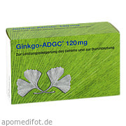 Ginkgo - Adgc 120 mg Ksk - Pharma Vertriebs AG