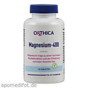 Orthica Magnesium  -  400 Supplementa Corporation B. V. 