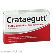 Bild für Crataegutt 450 mg Herz-Kreislauf-Tabletten - 100 Stück von Dr.Willmar Schwabe GmbH & Co.KG Bild für Bild für Crataegutt 450 mg Herz-Kreislauf-Tabletten - 100 Stück von Dr.Willmar Schwabe GmbH & Co.KG