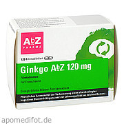 Ginkgo AbZ 120 mg Filmtabletten AbZ Pharma GmbH
