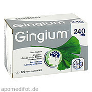 Gingium 240 mg Filmtabletten Hexal AG