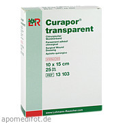 Bild für Bild für CURAPOR Wundverband steril transparent 10x15 cm - 25&nbsp;Stück von B2B Medical GmbH