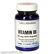 Bild für VITAMIN B6 25MG GPH KAPSELN - 60 Stück von Hecht-Pharma GmbH Bild für Bild für VITAMIN B6 25MG GPH KAPSELN - 60 Stück von Hecht-Pharma GmbH