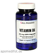 Vitamin B6 25mg Gph Kapseln Hecht - Pharma GmbH