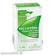 Nicorette 2 mg freshmint Kaugummi EurimPharm Arzneimittel GmbH
