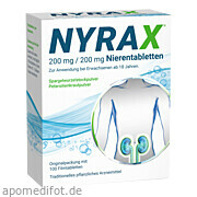 Bild für NYRAX 200 mg/200 mg Nierentabletten - 100 Stück von Heilpflanzenwohl GmbH Bild für Bild für NYRAX 200 mg/200 mg Nierentabletten - 100 Stück von Heilpflanzenwohl GmbH