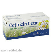 Cetirizin beta betapharm Arzneimittel GmbH