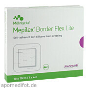 Bild für Bild für MEPILEX Border Flex Lite Schaumverband 10x10 cm - 5&nbsp;Stück von Mölnlycke Health Care GmbH