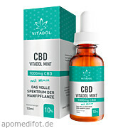 Cbd Vitadol Mint 1000mg Hanfxtrakt Öl mit Minze Endower GmbH
