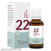Bild für BIOCHEMIE 22 Calcium carbonicum D12 - 15 Gramm von Homöopathisches Laboratorium Alexander Pflüger GmbH & Co. KG Bild für Bild für BIOCHEMIE 22 Calcium carbonicum D12 - 15 Gramm von Homöopathisches Laboratorium Alexander Pflüger GmbH & Co. KG