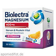 Biolectra Magnesium 400 mg Nerven & Muskeln Vital Hermes Arzneimittel GmbH