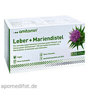 Amitamin Mariendistel + Leber Kapseln Active Bio Life Science GmbH