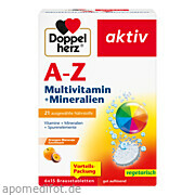 Bild für DOPPELHERZ A-Z Multivitamin + Mineralien - 90 Stück von Queisser Pharma GmbH & Co. KG Bild für Bild für DOPPELHERZ A-Z Multivitamin + Mineralien - 90 Stück von Queisser Pharma GmbH & Co. KG