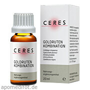 Ceres Goldruten Solidago Kombination Ceres Heilmittel GmbH