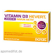 Vitamin D3 Hevert 2000 I. E.  Immun Aktiv Hevert Arzneimittel GmbH & Co.  Kg